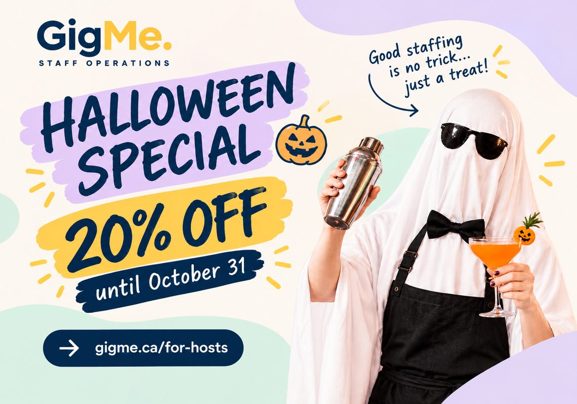 GigMe Halloween Special: 20% off until October 31
